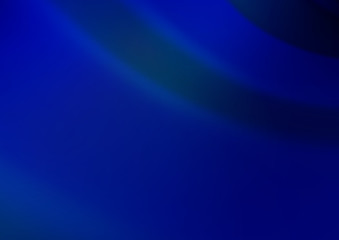 Dark BLUE vector blurred bright template. A vague abstract illustration with gradient. The template for backgrounds of cell phones.