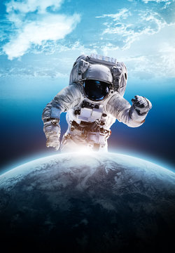 astronaut, space, earth, sky, planet, spaceman, cosmonaut, abstract, glode, sky, cloud, blue, 3d, art, astronomy, atmosphere, background, blue, collage, cosmonaut, cosmos, earth, energy, engineering, 