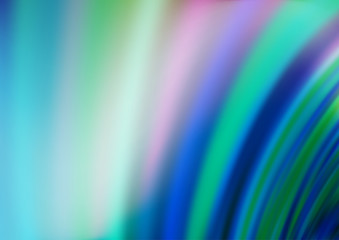 Light BLUE vector background with bubble shapes. Modern gradient abstract illustration with bandy lines. Textured wave pattern for backgrounds.