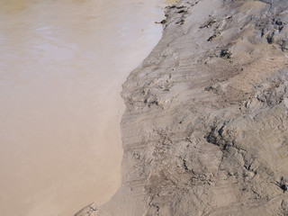 brown mud texture background