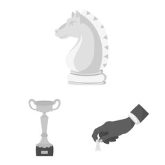 Isolated object of tactical and play icon. Collection of tactical and thin vector icon for stock.