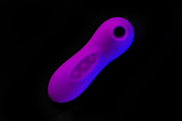 Sex toy for adults. Clitoral stimulator. Vacuum