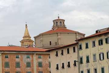 sightseeing in the port city livorno
