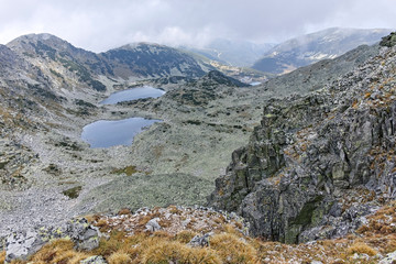 Landscape of Musalenski lakes,  Rila mountain, Bulgaria