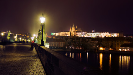 Prague at Midnight