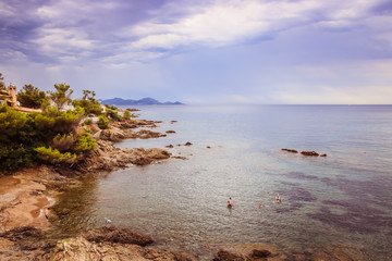 Sainte-Maxime, Côte d'Azur, Sud de la France