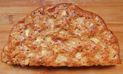 Half homemade Apple pie