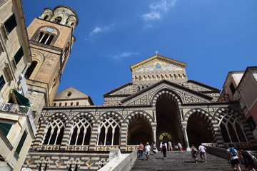 Fototapeta na wymiar Amalfi - Il Duomo di Sant'Andrea Apostolo