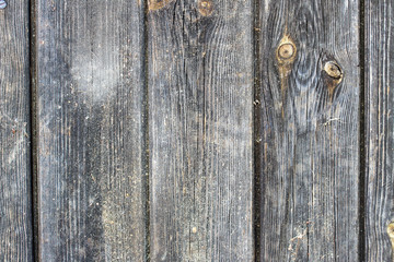 Naklejka premium Wooden planks background, old dirty