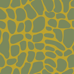 Vector seamless animal pattern.