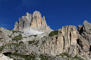 la cima del Vajolon (gruppo del Catinaccio, Val di Fassa)