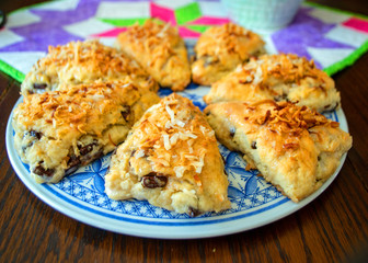 Scones on a Quilt