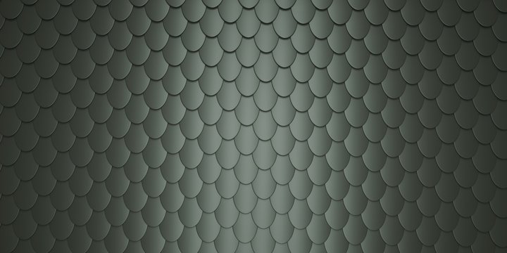 Glossy Fish / Snake Scale Reptile Pattern Texture - Illustration /3d Rendering © Sound and Vision