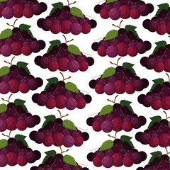 Isolated grapes background vector design