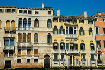 Grand Canal facades