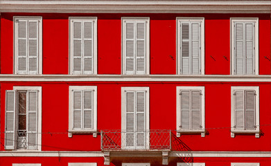 Fototapeta premium Red House