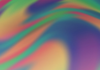 Light Silver, Gray vector template with bubble shapes. Blurred geometric sample with gradient bubbles.  The elegant pattern for brand book.