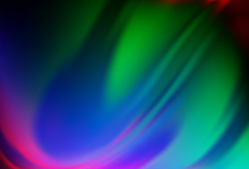 Obraz premium Dark Multicolor, Rainbow vector modern elegant background.
