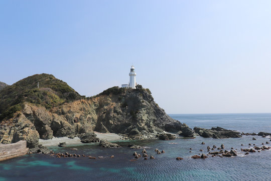 佐田岬灯台（愛媛県）,The Cape Sada Lighthouse(Ehime Pref,Japan)
