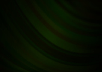 Dark Green vector blurred bright pattern. A vague abstract illustration with gradient. The elegant pattern for brand book.
