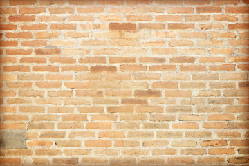 old brick wall cracked concrete vintage background