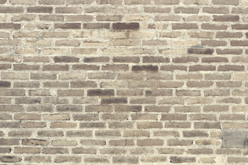 old brick wall cracked concrete vintage background