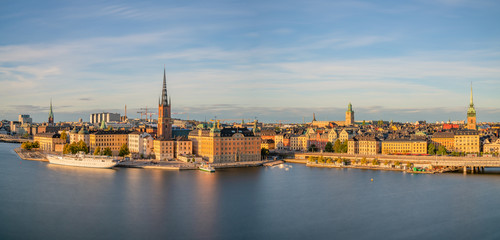Panoramic view of Gamla Stan of Stockholm