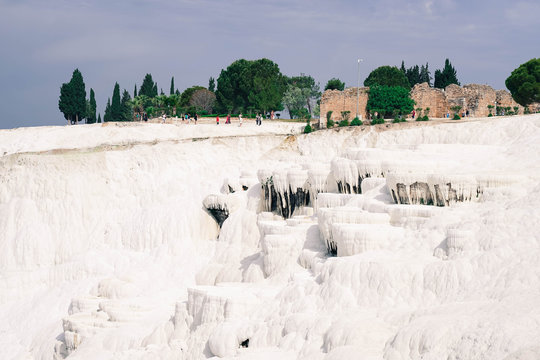 Pamukkale Cotton castle, Denizli, Turkey