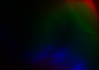 Dark Multicolor, Rainbow vector abstract bright background. An elegant bright illustration with gradient. A completely new template for your design.