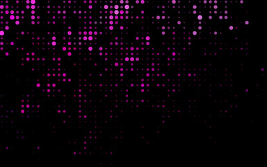 Dark Pink vector template with circles. Beautiful colored illustration with blurred circles in nature style. Pattern for ads, leaflets.