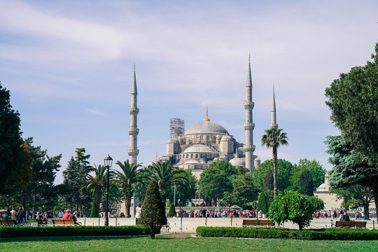 blue mosque, Istanbul, Turkey