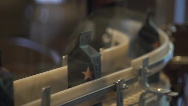 Coffee Bean Factory Assembly Line