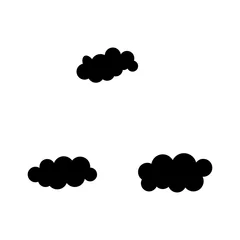 Behangcirkel cloud technology vector logo template design © evandri237@gmail