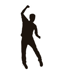 Happy People Silhouette