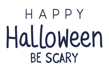 happy halloween celebration calligraphy message