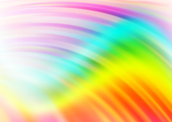 Light Multicolor, Rainbow vector template with bubble shapes. A vague circumflex abstract illustration with gradient. The elegant pattern for brand book.