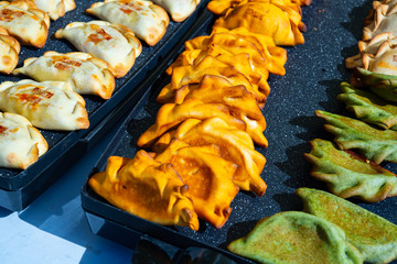 Empanada - popular dish on the Iberian Peninsula and in Latin America