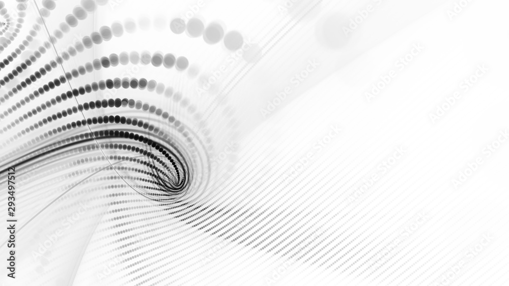 Fototapete abstract background element. fractal graphics series. composition of glowing lines and mosaic halfto