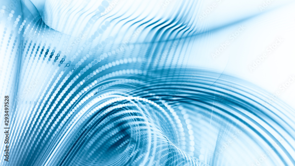Fototapete abstract background element. fractal graphics series. composition of glowing lines and mosaic halfto