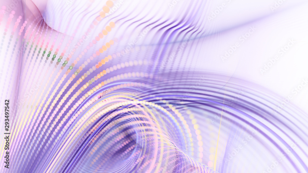 Fototapete abstract background element. fractal graphics series. composition of glowing lines and mosaic halfto