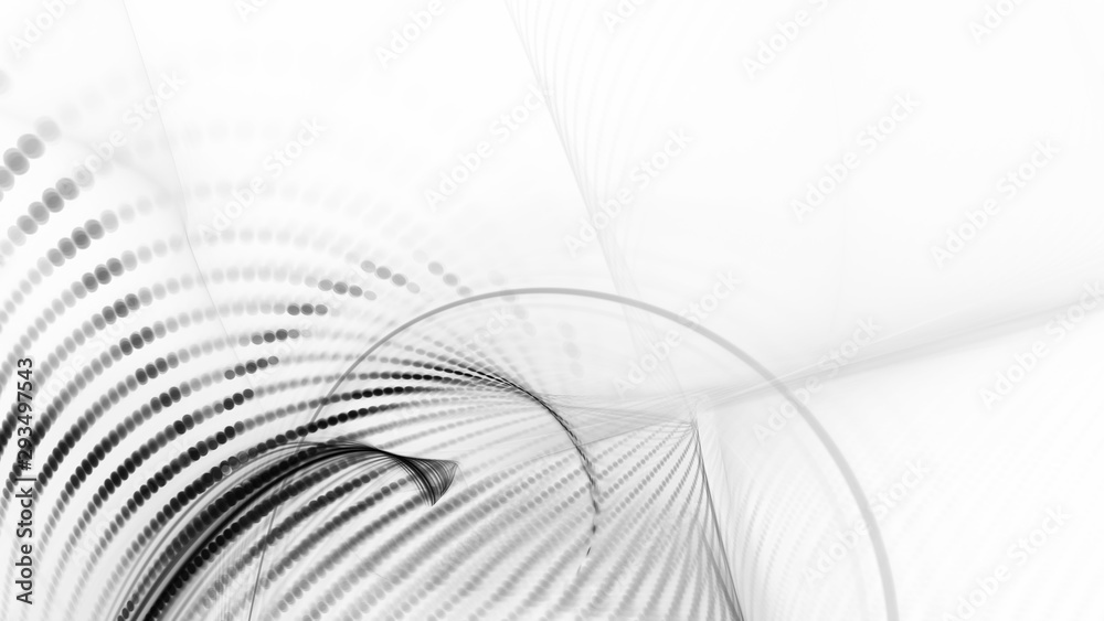 Fototapete abstract background element. fractal graphics series. composition of glowing lines and mosaic halfto