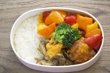 パプリカのお弁当 japanese lunch box 