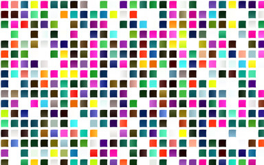 Light Multicolor, Rainbow vector pattern in square style. Glitter abstract illustration with rectangular shapes. Pattern for commercials.