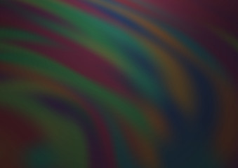 Dark Silver, Gray vector bokeh and colorful pattern. An elegant bright illustration with gradient. A new texture for your design.