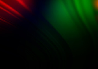 Dark Multicolor, Rainbow vector blurred shine abstract pattern. Glitter abstract illustration with an elegant design. A new texture for your design.