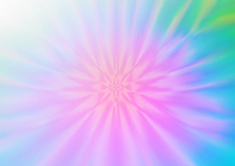 Obraz premium Light Multicolor, Rainbow vector blurred shine abstract template. Colorful abstract illustration with gradient. A completely new design for your business.