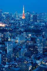 Fotobehang 東京の夜景 © maru54