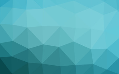 Light BLUE vector abstract polygonal texture. Shining colored illustration in a Brand new style. Template for your brand book.