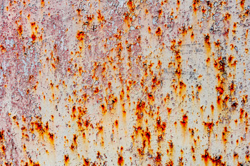 Metal texture with scratches and cracks which can be used as a background