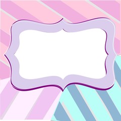 Purple color doodle frame, rectangle curve, oval starburst, pink label, tag, digital photo frame, digital collage frame, Digital Border frame use Suitable for party banner cards,printing